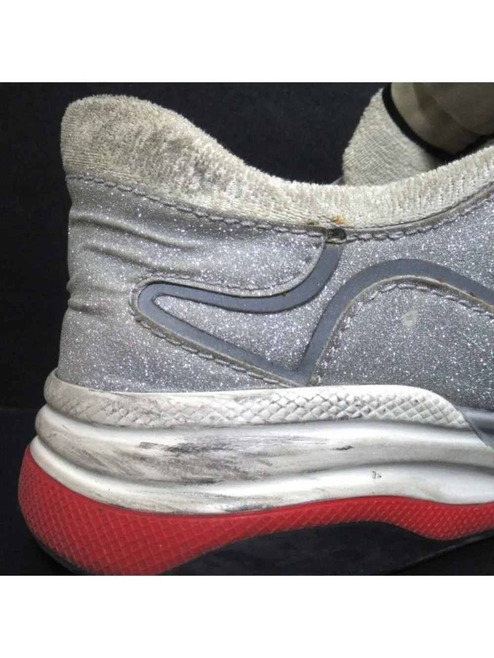 Gucci Ultra Space Glitter Sneakers Shoes 9